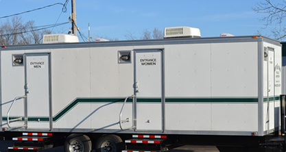 The Advantage LUXURY RESTROOM TRAILERS